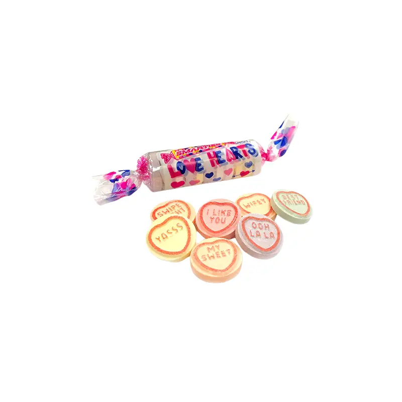 Smarties Love Hearts Candy Rolls - 3 LB Bulk Bag