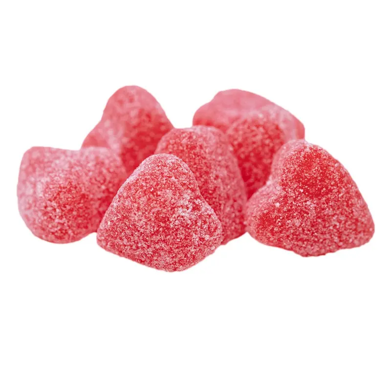 Sour Cherry Jelly Hearts Bulk Bags