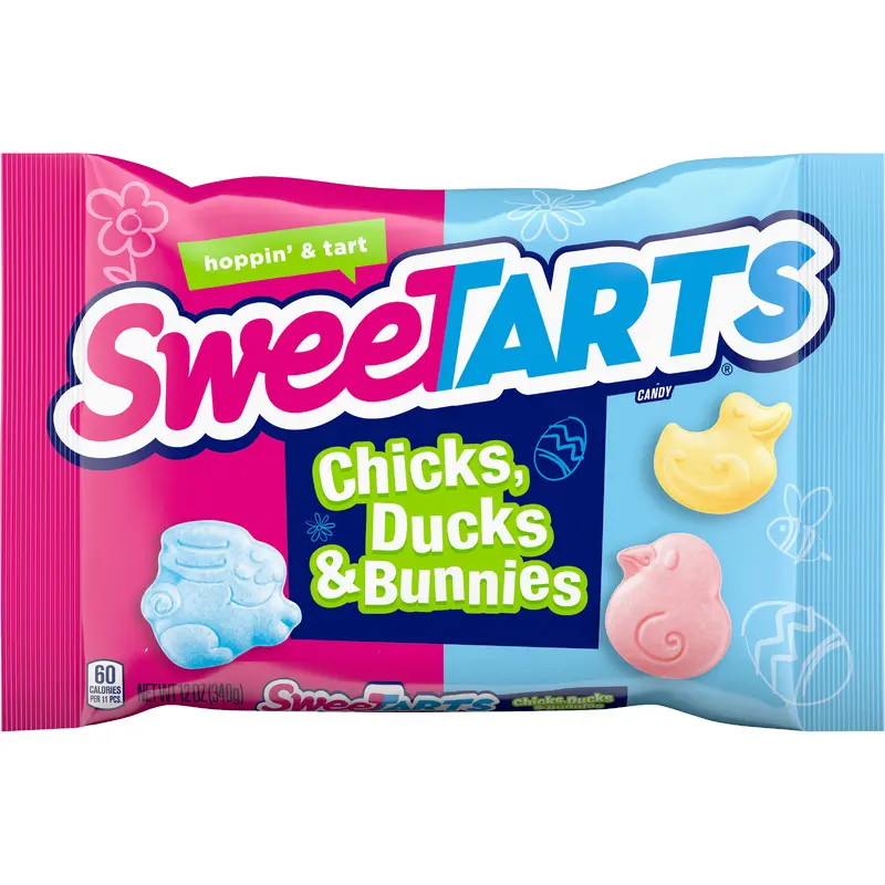 SweeTARTS Chicks, Ducks & Bunnies  Candy - 12-oz. Bag