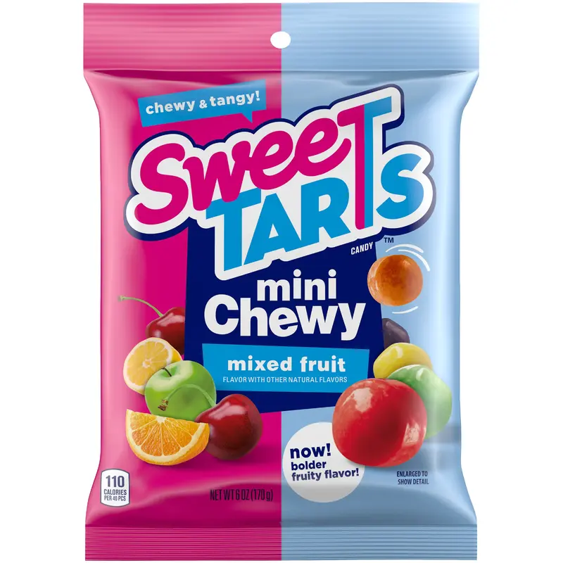 SweeTARTS Mini Chewy Candy - 6-oz. Bag