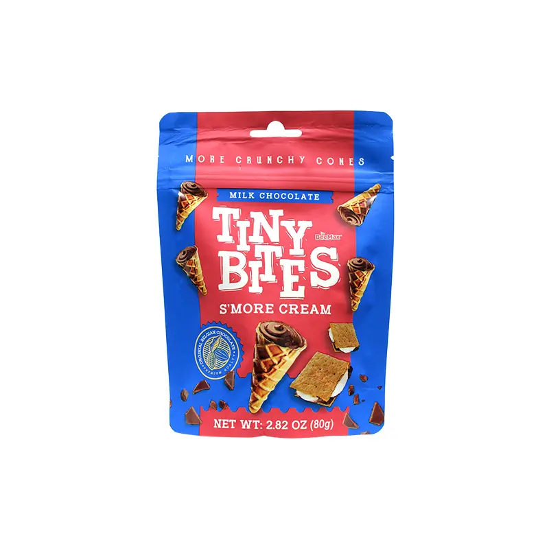 Tiny Bites S'more Cream Waffle Cones 2.82 oz. Bag
