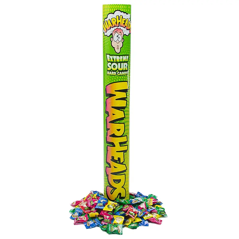 Warheads Mega Candy Super Tube 24 Inches Tall