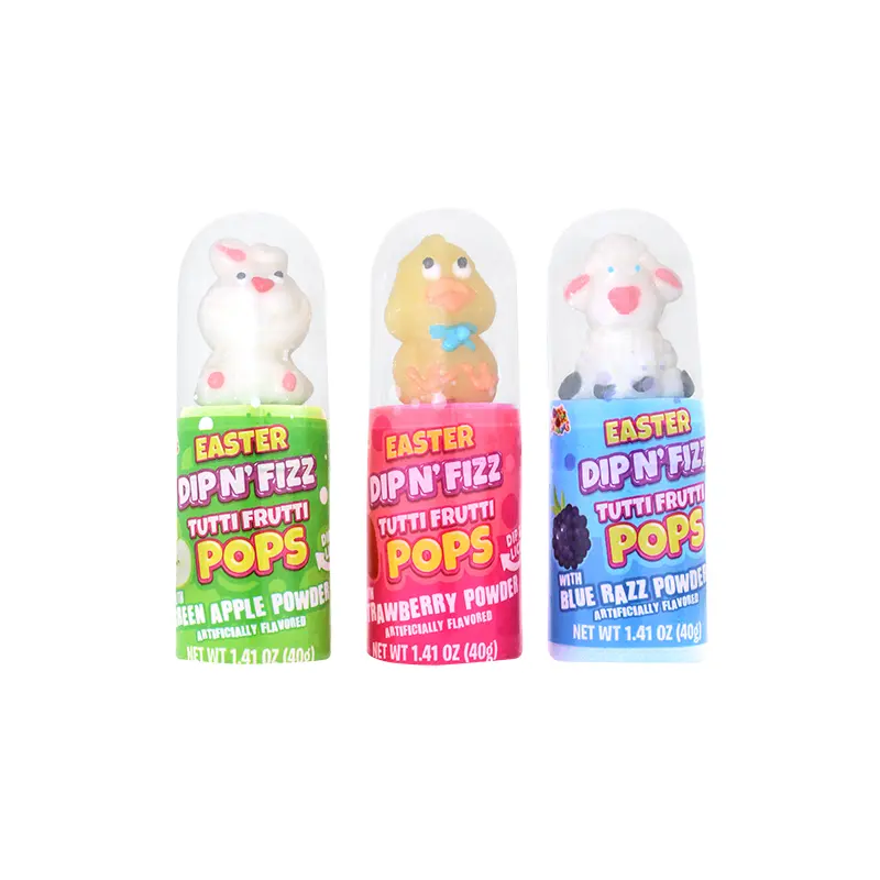 Albert's Easter Dip N' Fizz Assorted Pops 1.41 oz.