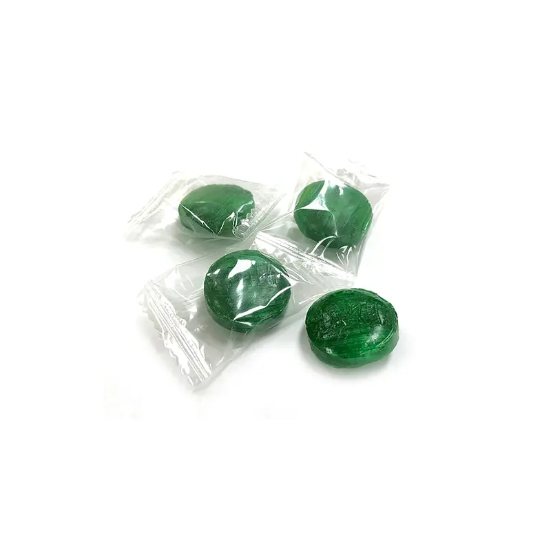 Atkinson's Green Apple Buttons Hard Candy - 3 LB Bulk Bag
