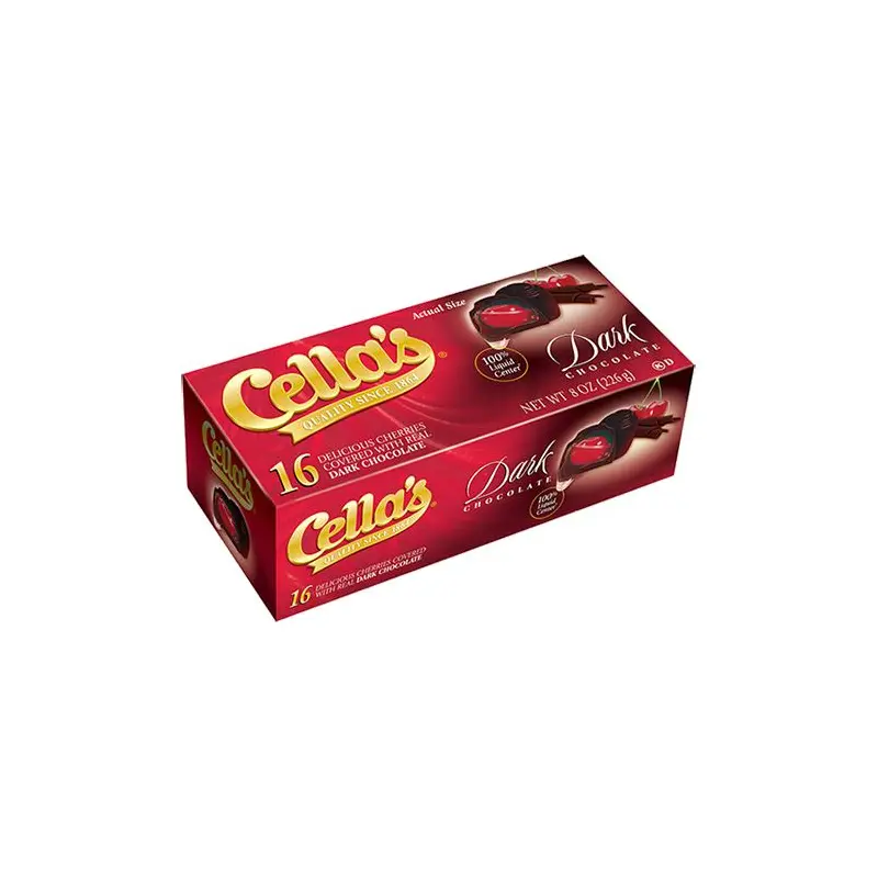 Cella's Dark Chocolate Covered Cherries - 8-oz. Box