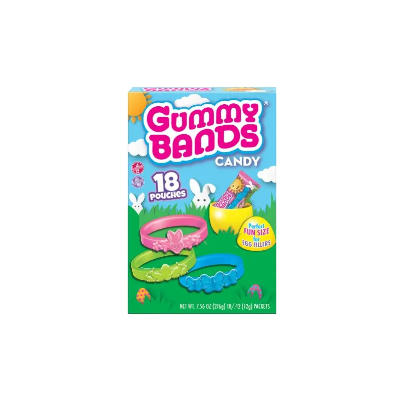 Flix Gummy Bands Easter 18 Count 7.61 oz. Box