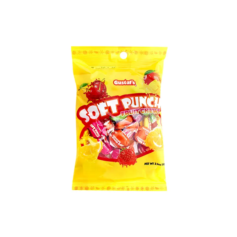 Gustaf's Soft Punch Fruit Chews 3.5 oz. Bag