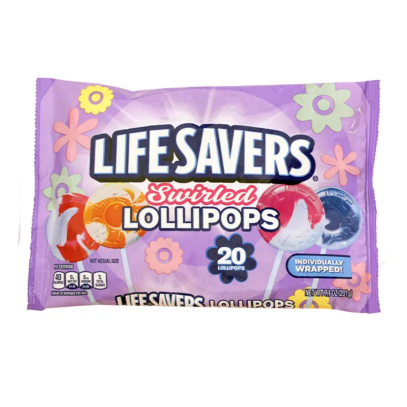 LifeSavers Swirled Lollipops 20 count 7.1 oz. Bag