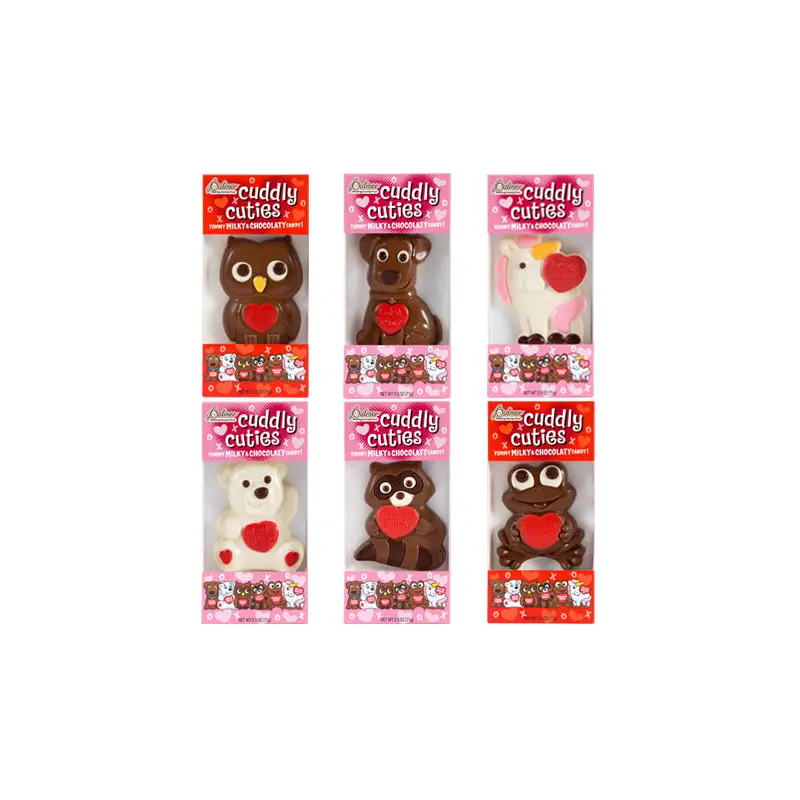 Palmer Cuddly Cuties Chocolate Valentine's Candy 2.5 oz.