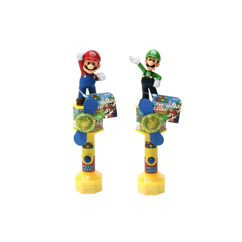 Super Mario Fan Candy Toy .35 oz.