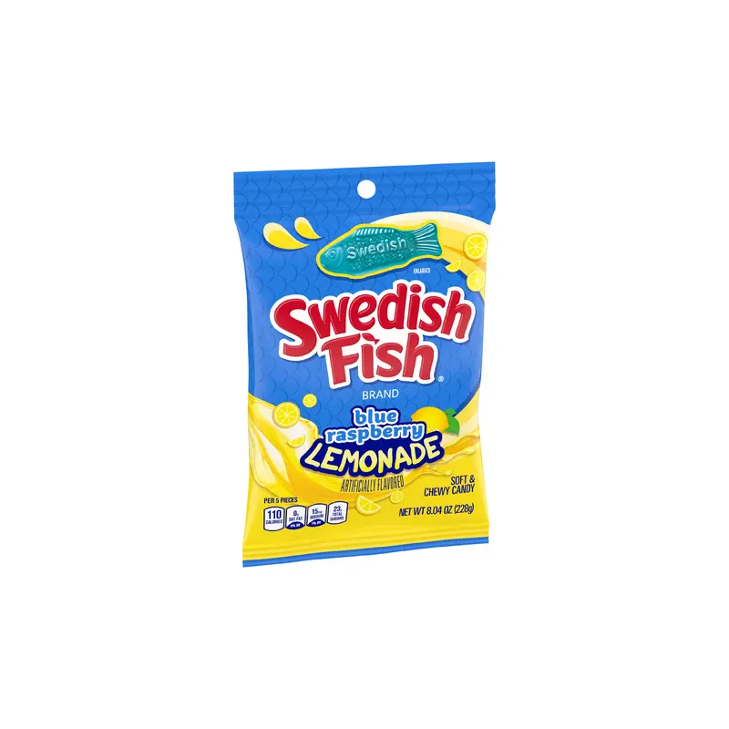 Swedish Fish Blue Raspberry Lemonade