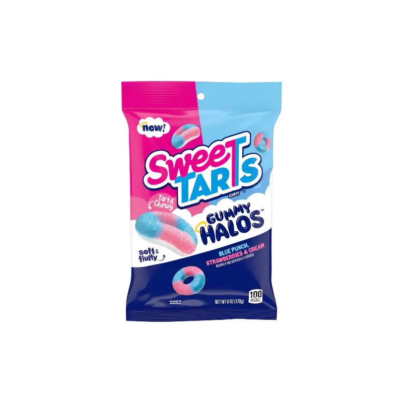 Sweet Tarts Gummy Halos 6 oz. Bag