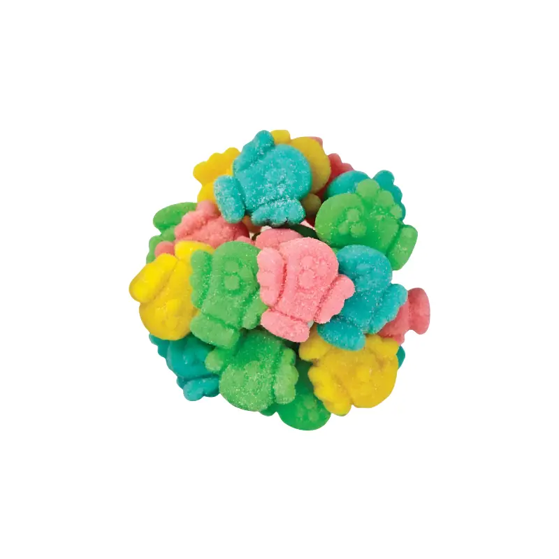 Vidal Sugared Gummi Chicks 4.4 lb. Bulk Bag