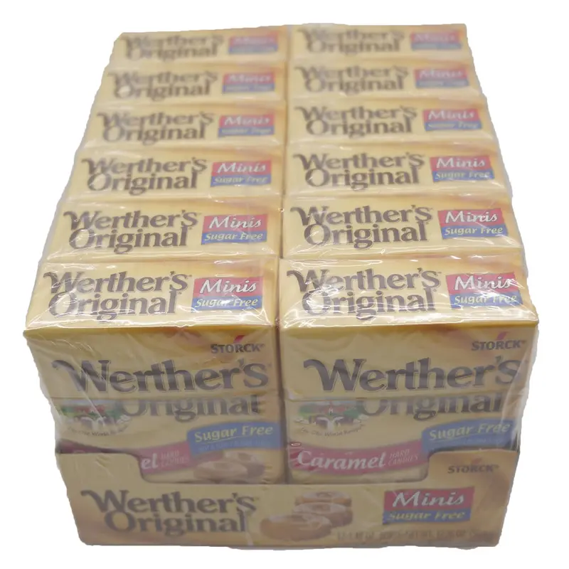 Werther's Original Caramel Sugar Free Minis 1.48 oz Box