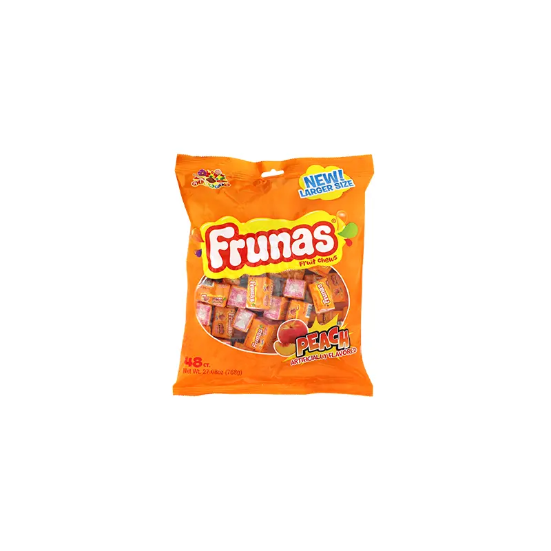 Albert's Frunas Peach 48 count 27.08 oz. Bag