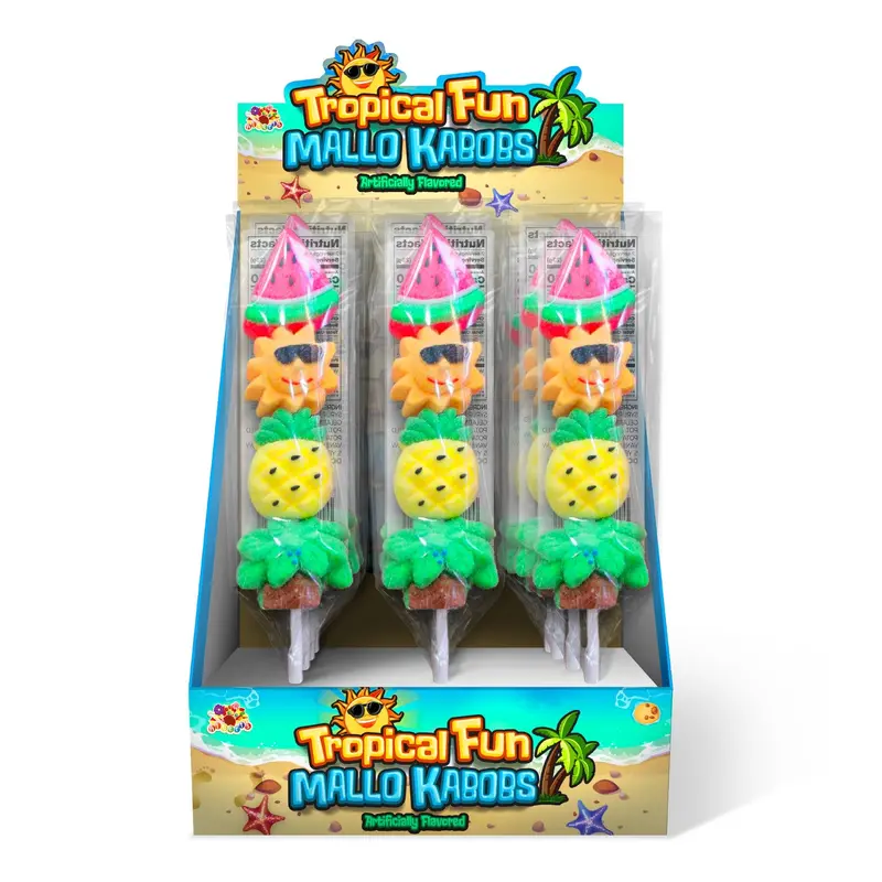 Albert's Tropical Fun Mallo Kabobs 1.6 oz.
