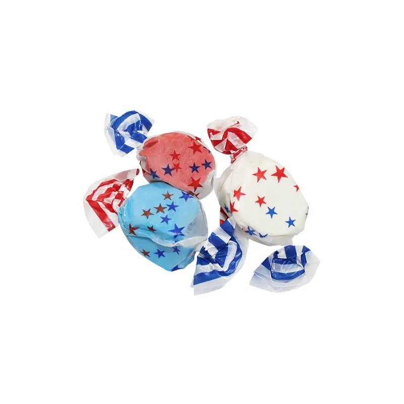 All American Red White & Blue Salt Water Taffy - Bulk Bags