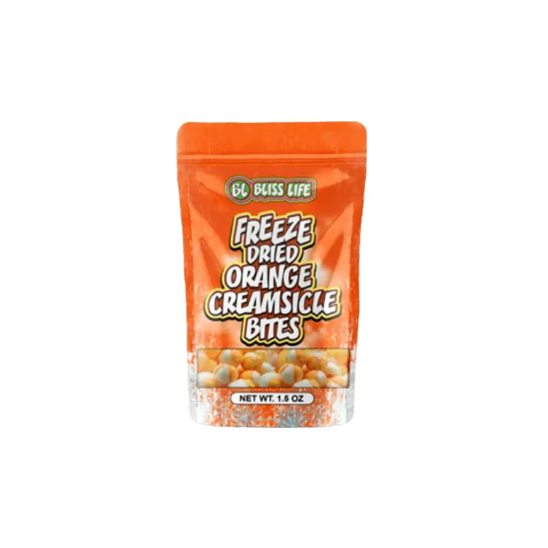 Bliss Life Freeze Dried Orange Creamsicle Bites 1.5 oz. Bag