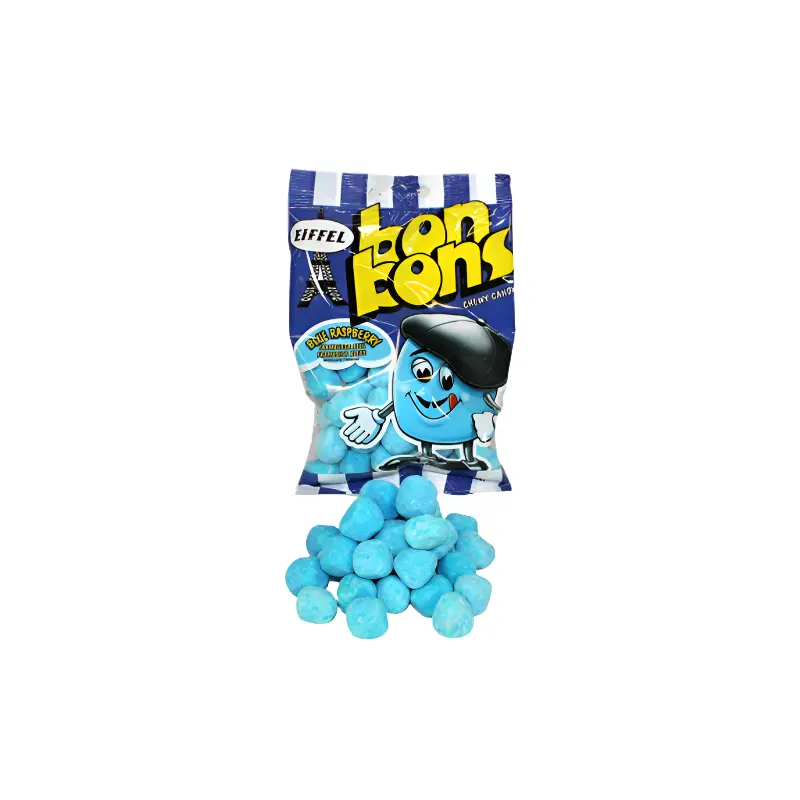 Eiffel Bonbons Chewy Candy Blue Raspberry 4 oz. Bag