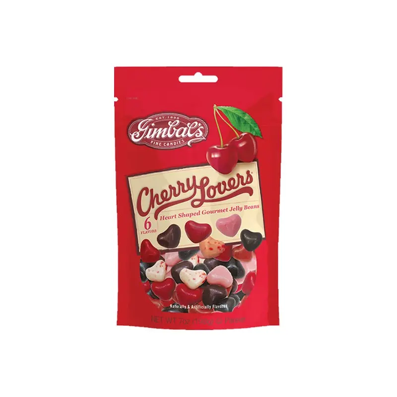 Gimbal's Cherry Lovers Jelly Beans - 7-oz. Pouch