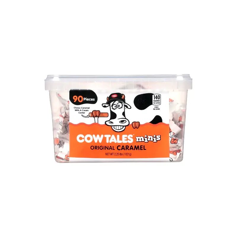 Goetze's Original Cow Tales Mini Square Tub 2.25 lbs.