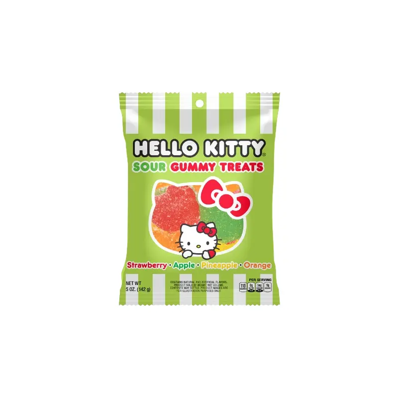 Hello Kitty Sour Gummy Treats 5 oz. Bag