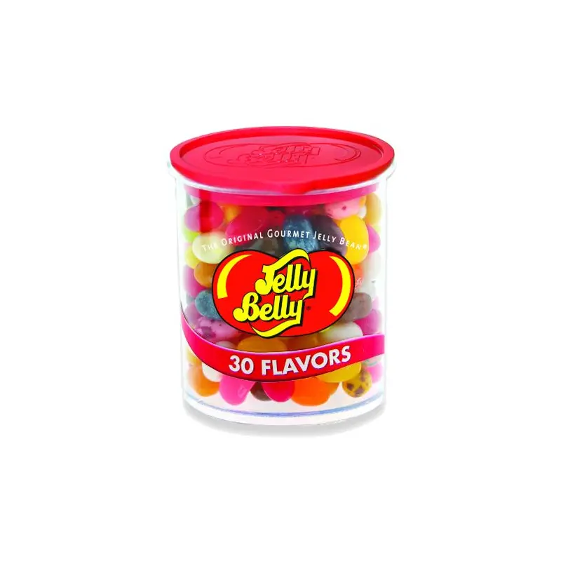 Jelly Belly 30 Flavors Jelly Beans - 7-oz. Clear Can