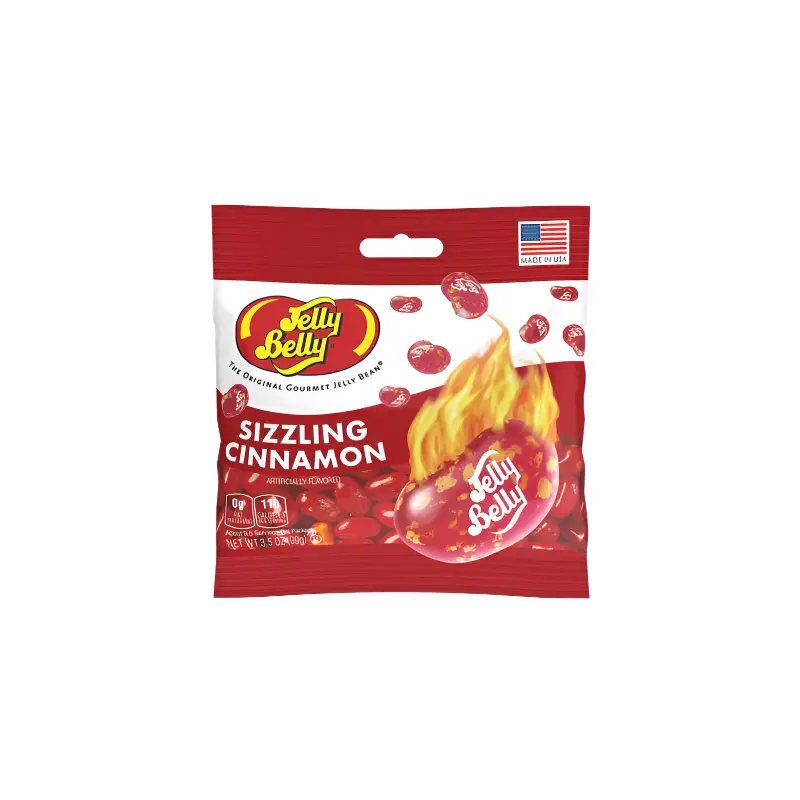Jelly Belly Sizzling Cinnamon 3.5 oz. Bag