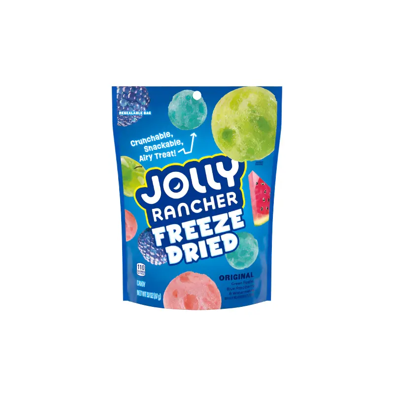 Jolly Rancher Freeze Dried Original Flavors 3.1 oz. Bag