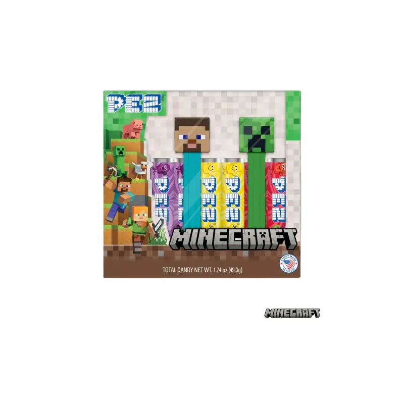 PEZ - Minecraft Twin Pack Gift Set 1.74 oz.