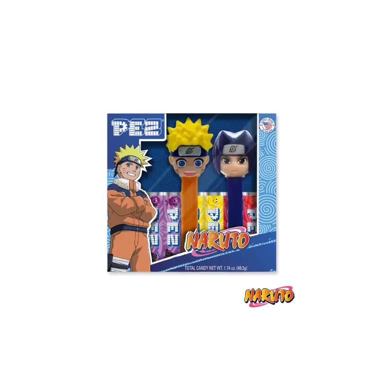 PEZ - Naruto Twin Pack Gift Set 1.74 oz.
