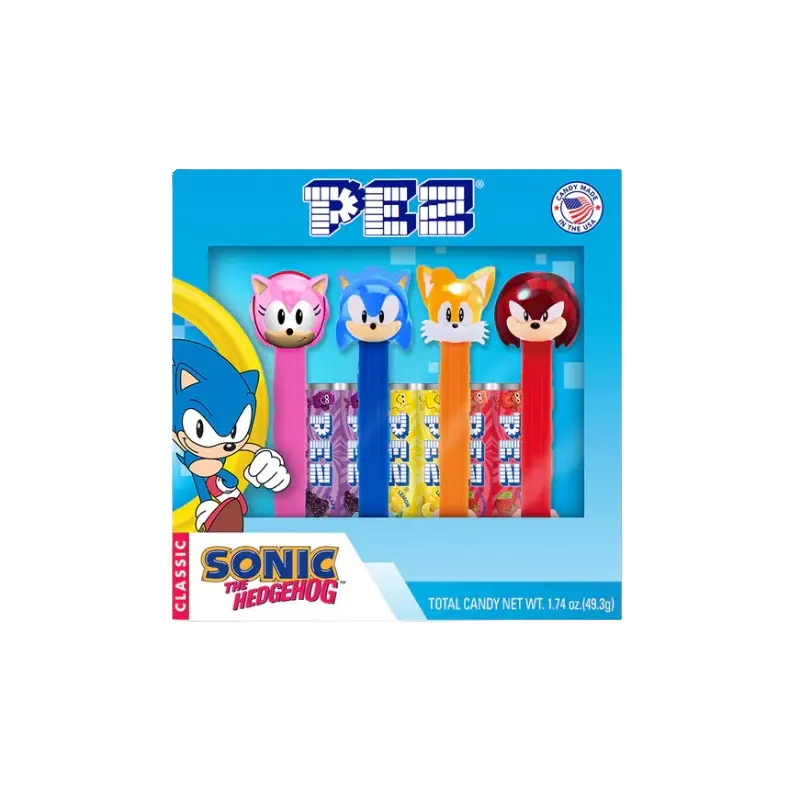 PEZ - Sonic the Hedgehog 4 Piece Gift Set