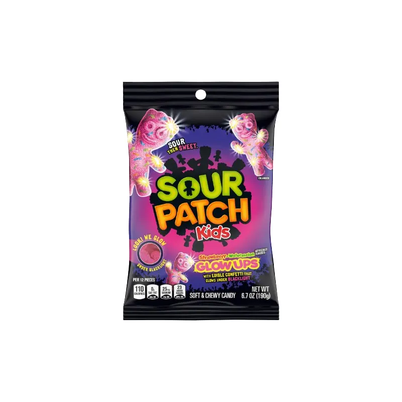 Sour Patch Kids Glow Ups 6.7 oz. Bag