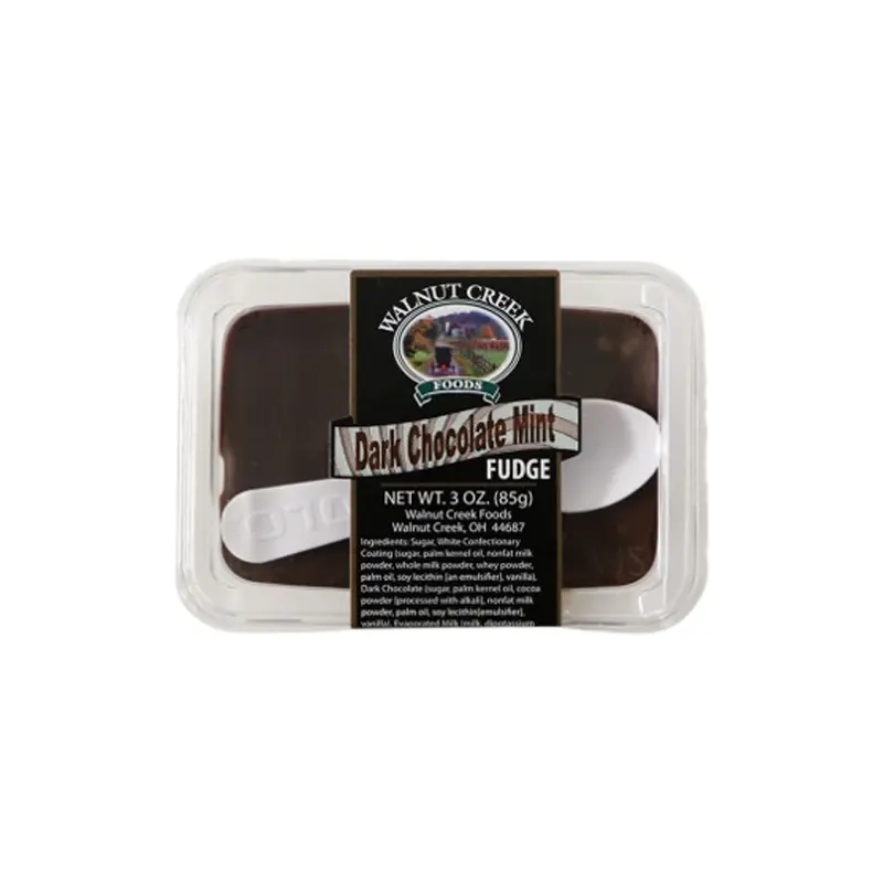 Walnut Creek Dark Chocolate Mint Fudge Cup 3 oz.