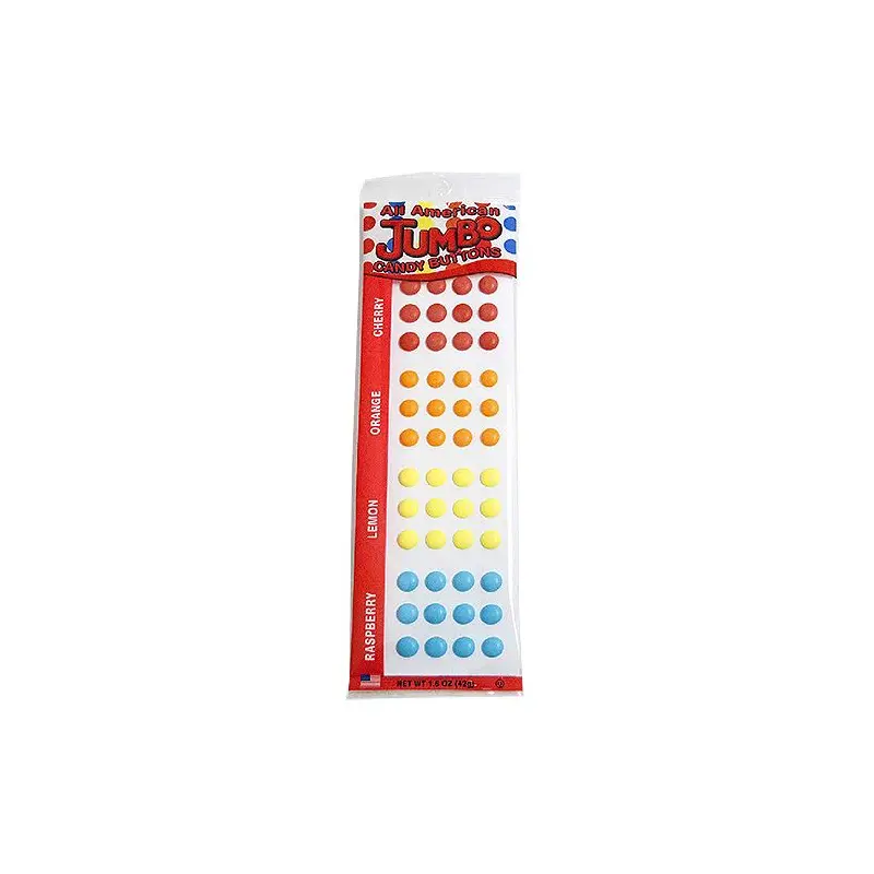 All American Jumbo Candy Buttons - 1.5-oz. Pack