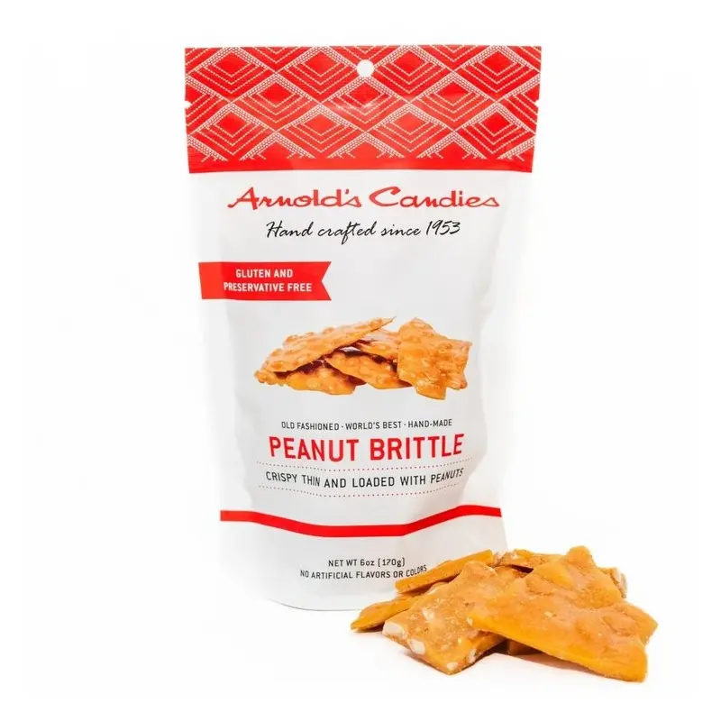 Arnold's Candies Peanut Brittle - 6-oz. Bag