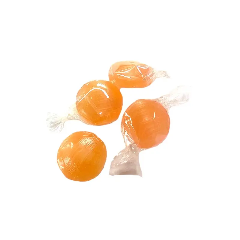Atkinson's Peach Buttons Hard Candy - 3 LB Bulk Bag