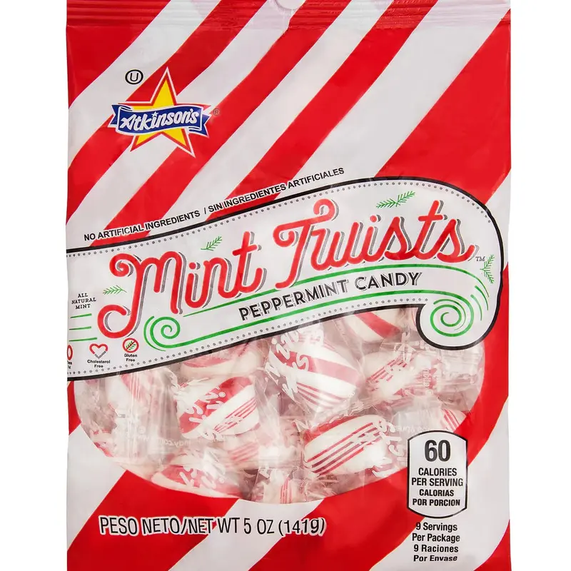 Atkinson's Red & White Peppermint Twists