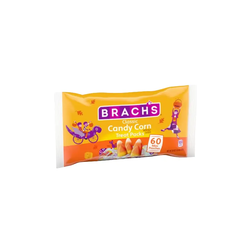 Brach's Candy Corn Treat Packs 60 Count 30 oz. Bag