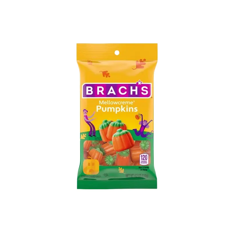 Brach's Mellowcreme Pumpkins 4.2 oz. Bag