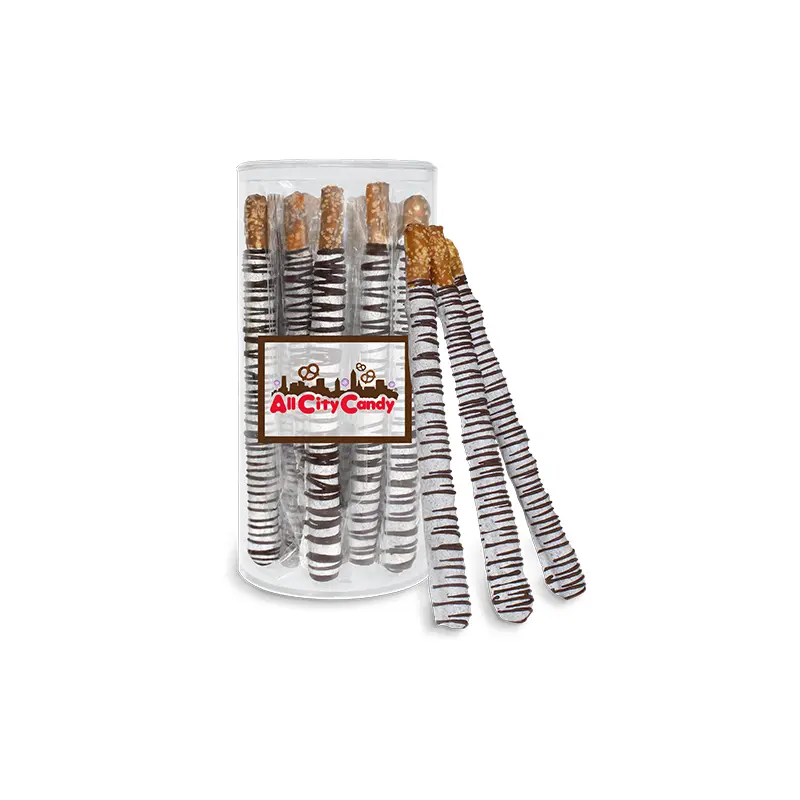 Cookies 'n' Cream Hand Dipped Pretzel Rods 12 pc. Tube