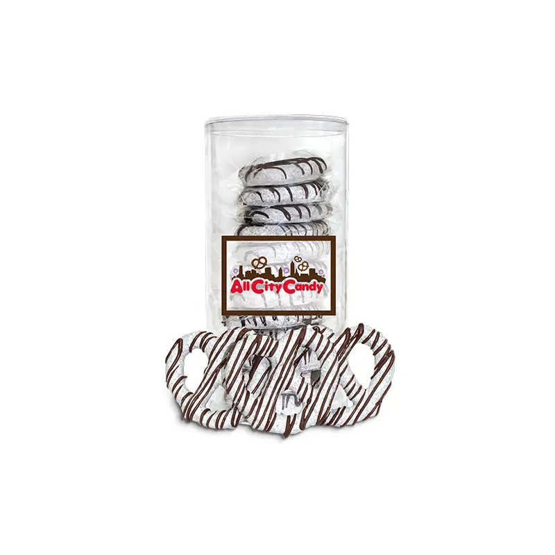 Cookies 'n' Cream Hand Dipped Pretzel Twists 12 pc. Tube