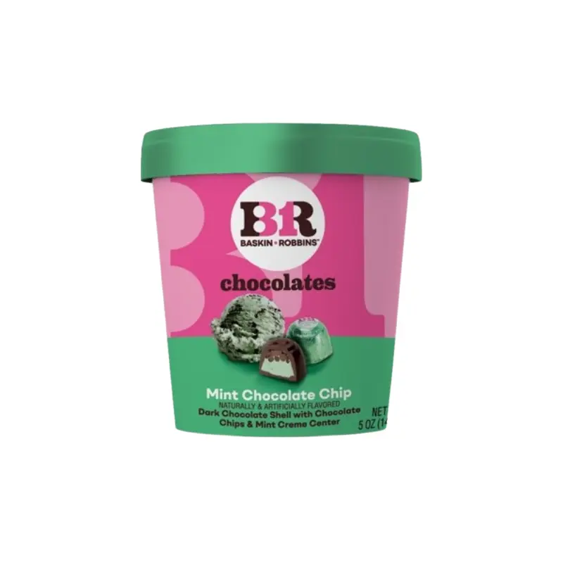 Frankford Baskin Robbins Mint Chocolate Chip 5 oz. Tub