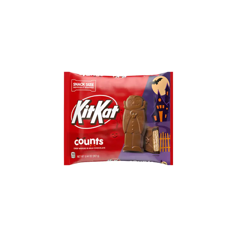 Kit Kat Halloween Counts Snack Size 9.44 oz. Bag