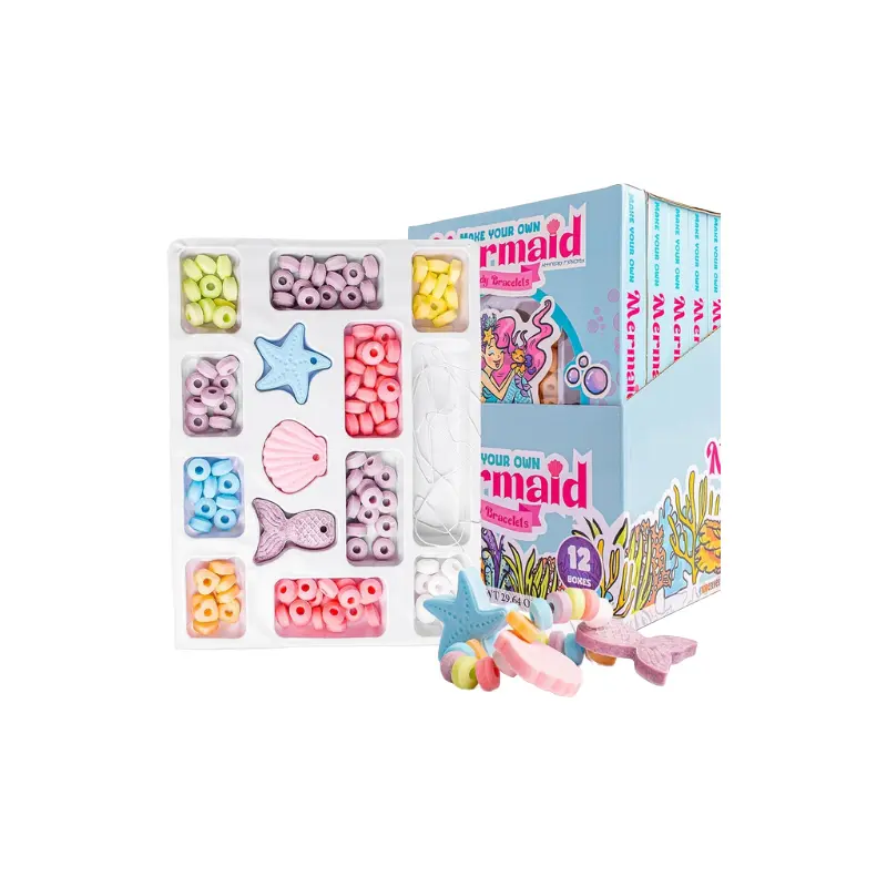 Mermaid Candy Bracelet Craft Kit 2.45 oz. Box