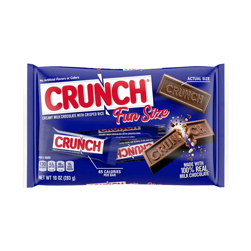 Nestle Crunch Fun-Size Bars - 10-oz. Bag