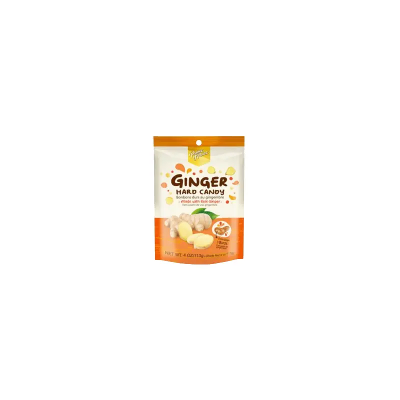 Prince of Peace Ginger Hard Candy 4 oz. Bag
