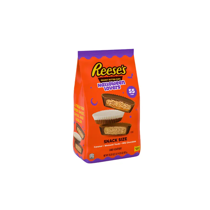 Reese's Halloween Lovers Peanut Butter Cup Snack Size 55 Count 30.25 oz. Bag