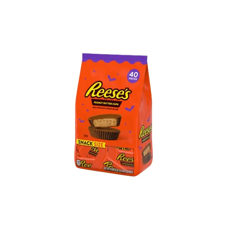 Reese's Halloween PB Cup Snack Size 40 Count 22.5 oz. Bag