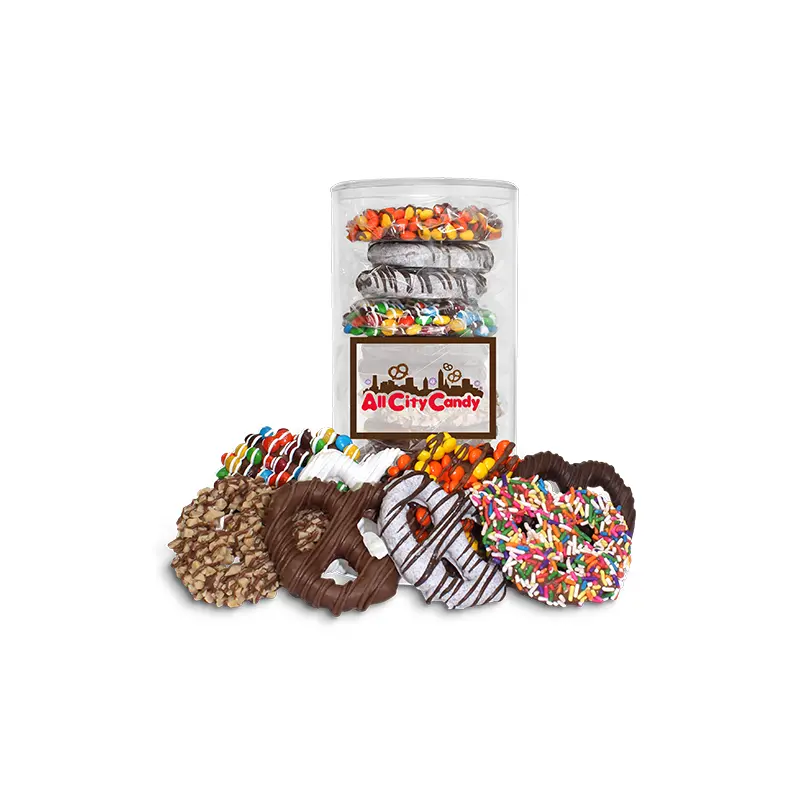 Signature Assorted Hand Dipped Pretzel Twists 12 pc. Tube
